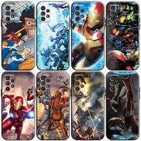 marvel trendy people phone case for samsung galaxy s8 s8 plus s9 s9 plus s10 s10e s10 lite plus 5g silicone cover back