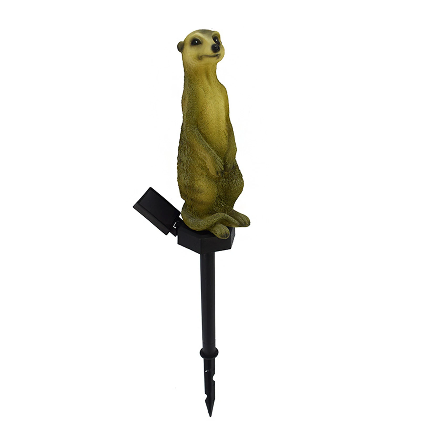 

Solar Lights Decoration Garden Decorative Animal Resin Statue Solar Power Stake Light Funny Statues For Patio Lawn Yard Pathway