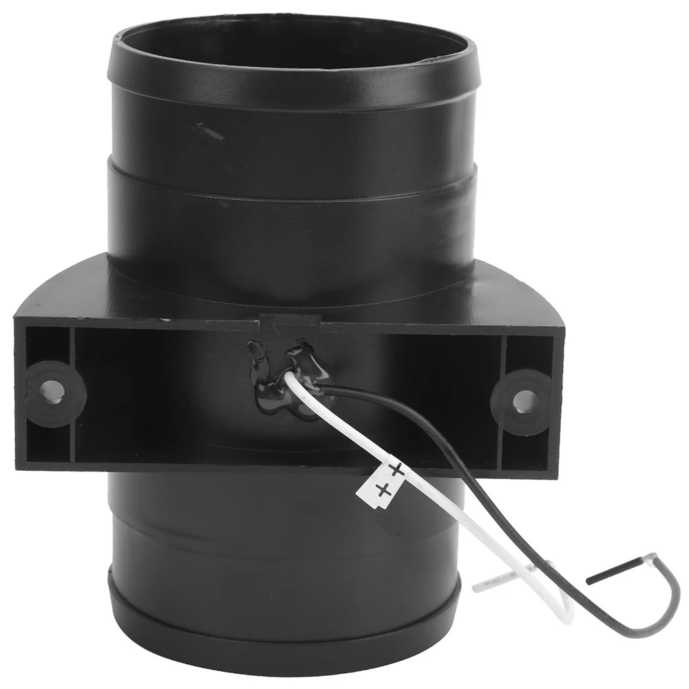 

1pcs Exhaust Fan Pipe Fan 12V 3Inch Supply Air Exhaust Air Pipe Fan Exhaust Air Fan For Boat Anti‑corrosion Plastic Housing