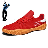 mens and womens comfortable golf shoes 36 47 yards golf shoes mens track and field golf shoes lightweight mesh walking shoes