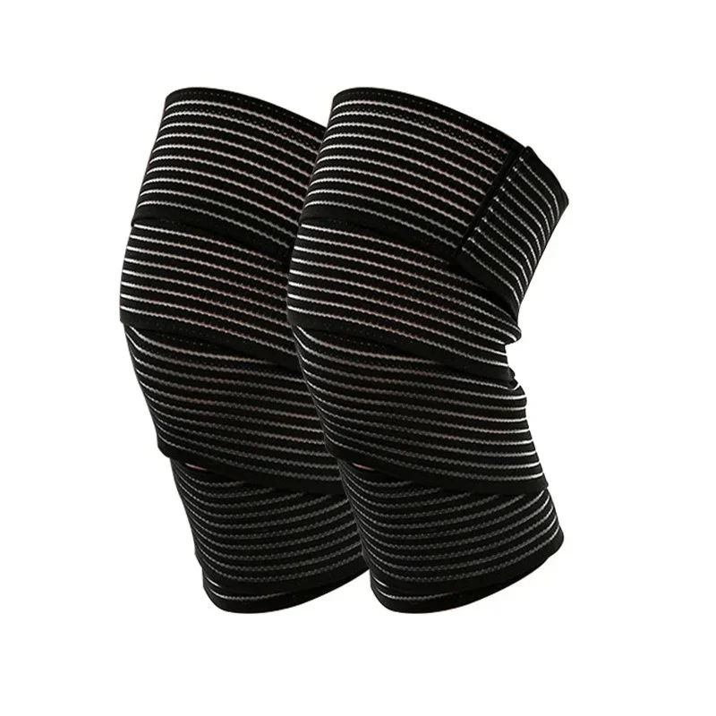 

40cm~180cm 2pcs Sports Elastic Bandage Compression Support Wrist Knee Leg Ankle Elbow Calf Wrist Support Safety Wrap