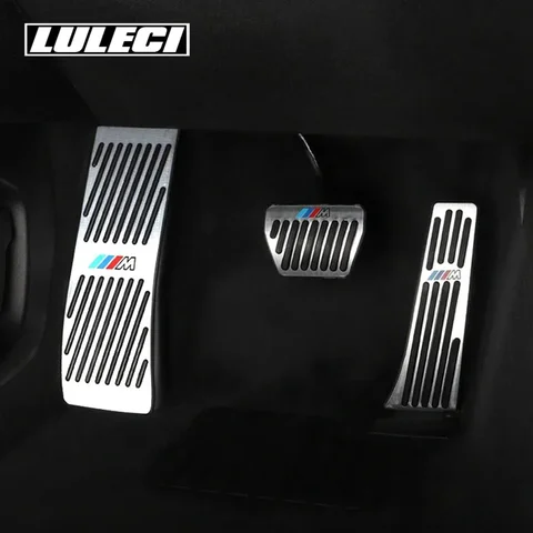 Для BMW AT MT 3 серии E39/E46/E87/E90/E92, противоскользящая подставка для ног, накладки на педали тормоза и газа, чехлы, автомобильные аксессуары