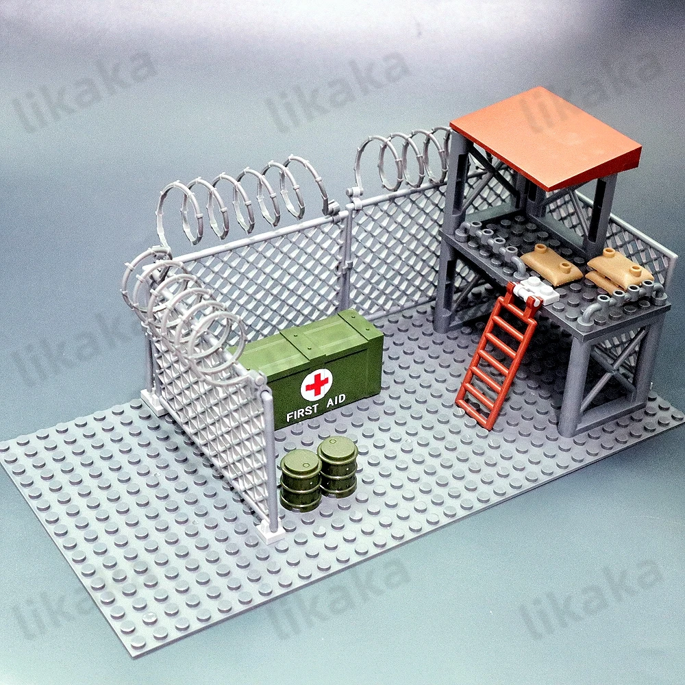 Конструктор военное оружие совместимые строительные блоки армии игрушки для