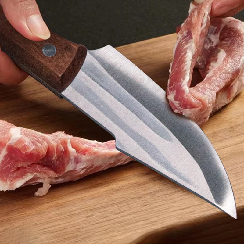 Профессиональный шеф-нож из нержавеющей стали бытовой острый высокопрочный нож