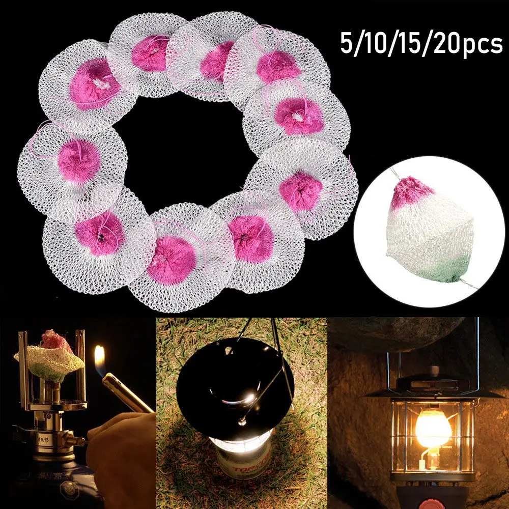 

Outdoor Tools Non-Radioactive Mantle Gas Lantern Mantles Mantles Spare Parts Durable Light Mesh Lamp Cover Replacement