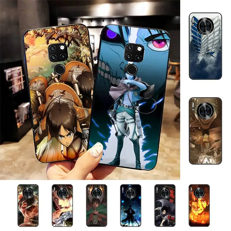 

Attack On Titan Phone Case for Huawei Mate 20 10 9 40 30 lite pro X Nova 2 3i 7se