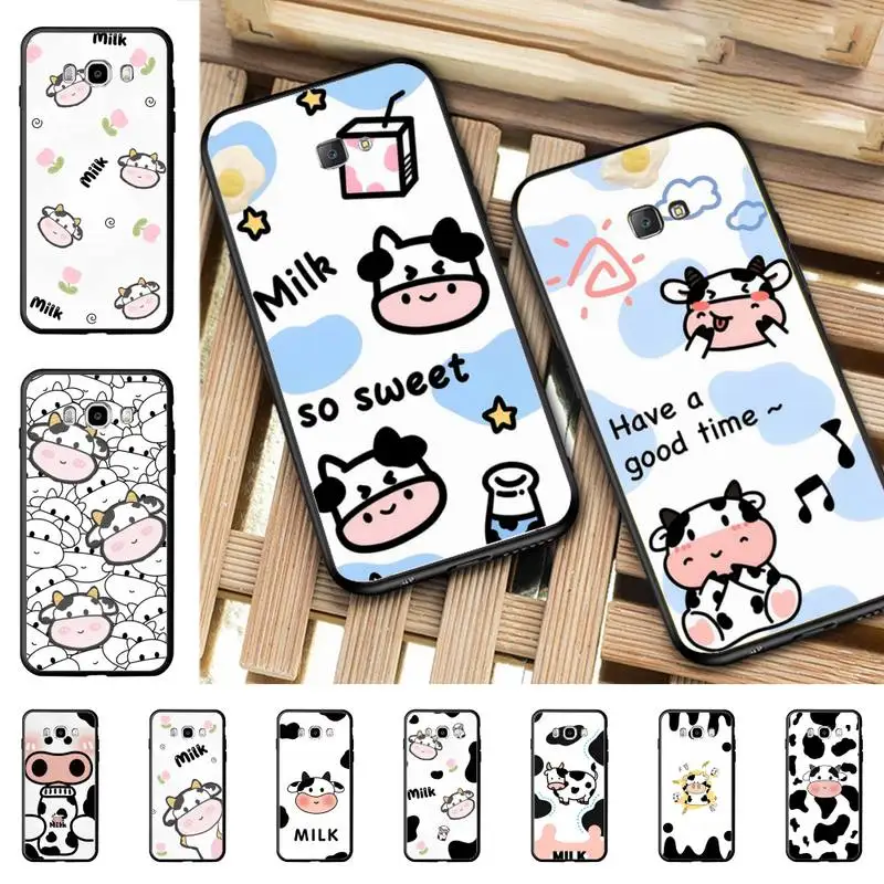 

Dairy Cattle Cow Speckle Cute Phone Case for Samsung J 4 5 6 7 8 prime plus 2018 2017 2016 J7 core