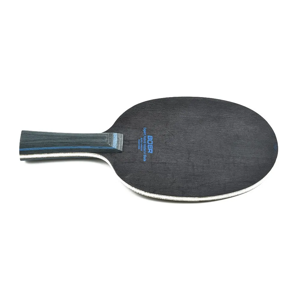

1 Pc Carbon Fiber & Aramid Fiber Table Tennis Racket 7 Layer Table Tennis Blades Long Handle Horizontal Grip 90g