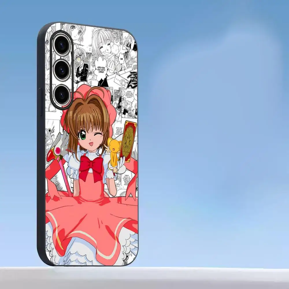 Классический чехол для телефона с изображением Сакуры для Samsung Galaxy S26 S25 S24 S23 S22 S21 Plus Ultra Note20, мягкий, черный (art.: 3920db7796490) - 3920db7796490