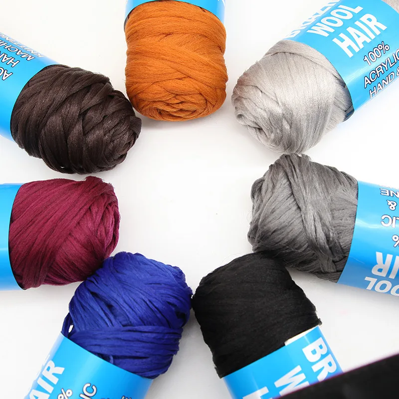 70 г/шт. бразильские шерстяные волосы низкотемпературные огнестойкие