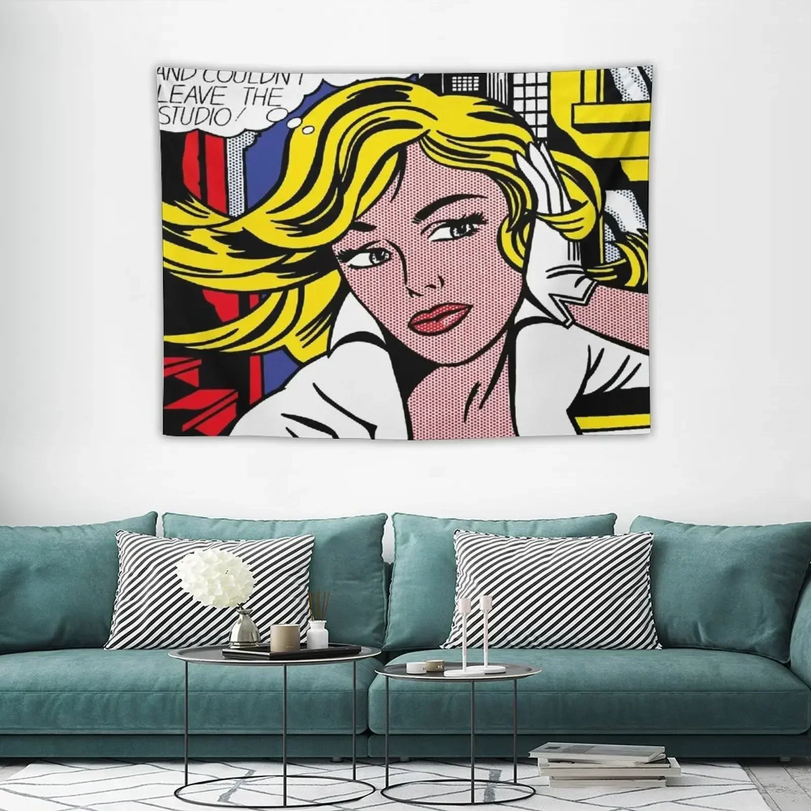 Гобелен Roy Lichtenstein Pop Art 100% полиэстер