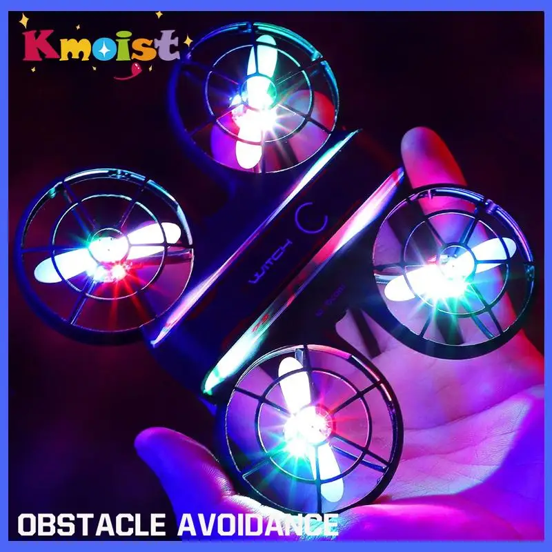 

RC Drone Mini UFO Dron with Rainbow Led Remote Control Helicopter Indoor Drones Helicopters Rc Plane Airplane Toys for Kids Gift