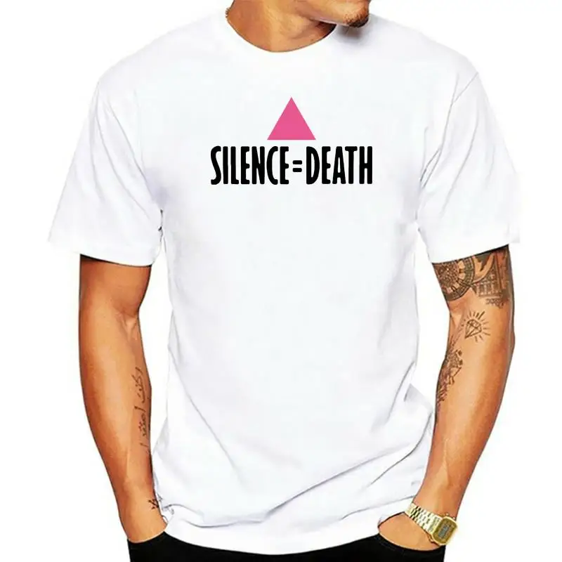 

Cool Summer Tees Men'S Silence Equals Death Cool Cotton Short Sleeve T Shirts T Shirt Mens Fashion Men