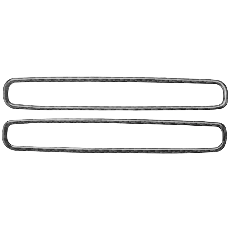 

Carbon Fiber Door Air Outlet Vent Cover Trim Bezels For Dodge Challenger 2015 2016 2017 2018 2019 2020 2021, 2 Pack