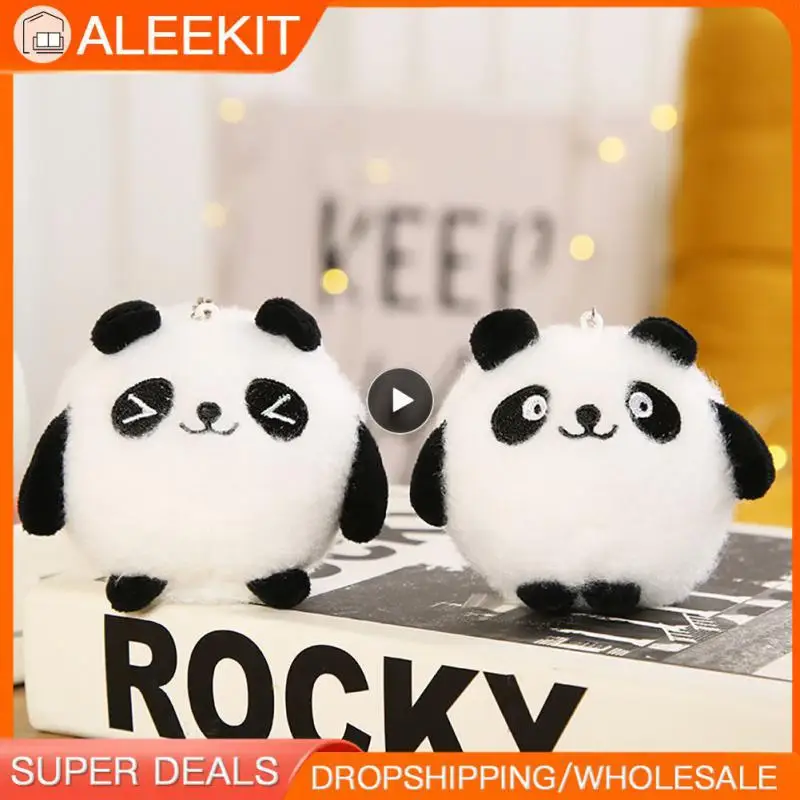 

Милая мультяшная панда, плюшевая игрушка, маленькая мини-кукла, брелок, подвеска для сумки