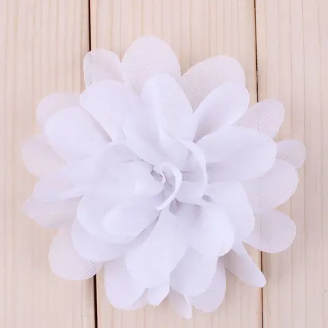 Искусственные цветы из шифона 16 шт.