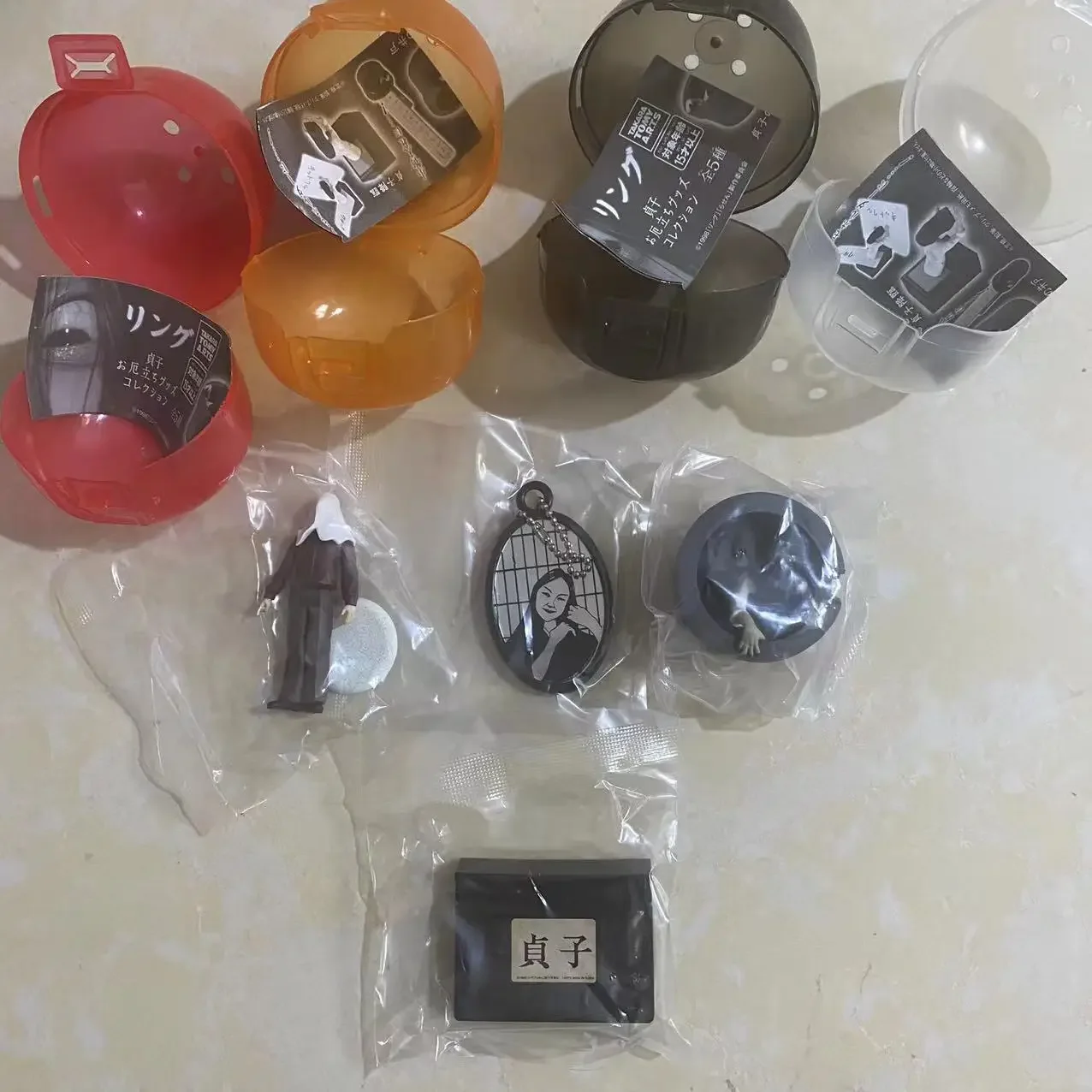Персонализированный подарок из ПВХ 5 шт./компл. мини-украшение Садако ужас