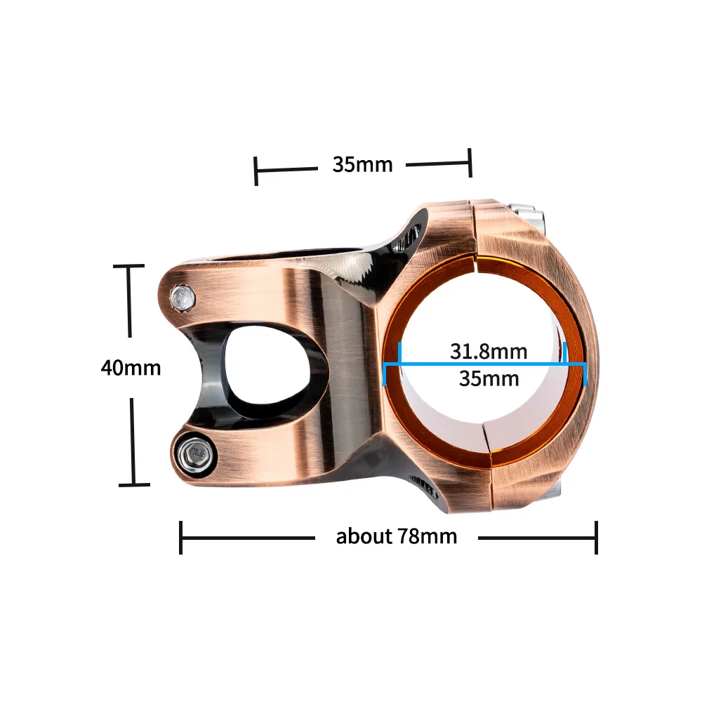G664 Подставка для велосипедной ручки 0 градусов алюминиевый сплав 31 8*50/35 мм