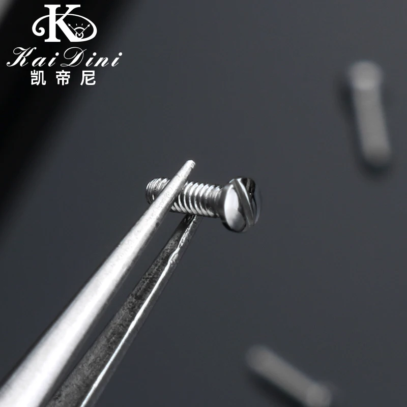 Фото Винты крышки часов для Cartier Santos для мужчин и женщин, ремонт часов, передняя крышка, задняя крышка, винты корпуса безеля, аксессуары, 2 шт. №4
