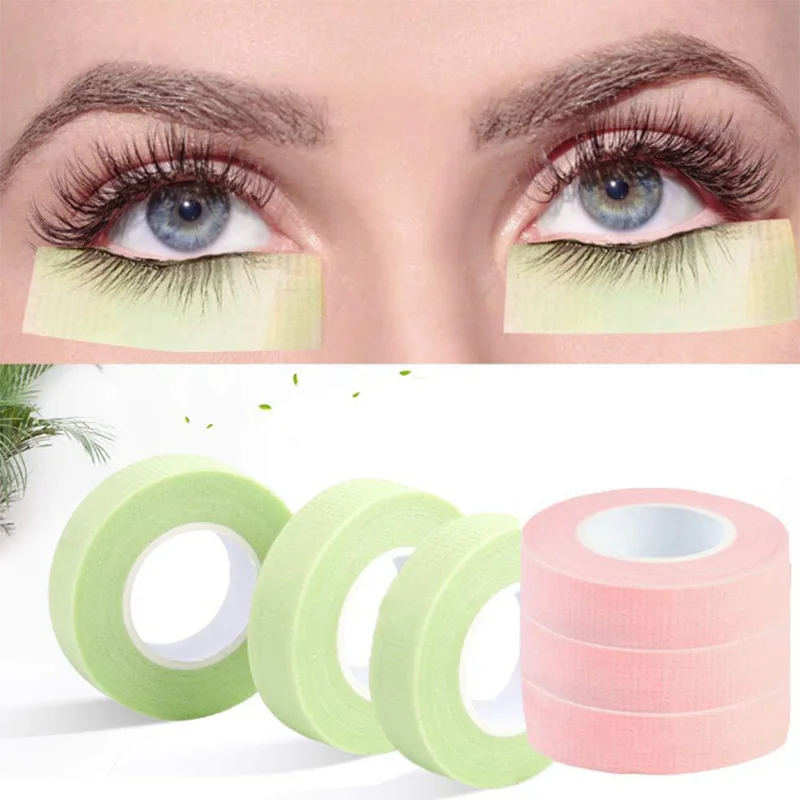 

1/3Rolls False Eyelashes Extension Tape Professional Anti-allergy Breathable Micropore Fabric Eye Lashes False Eyelashes Tools