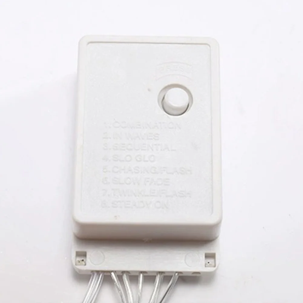 8-режимный светодиодный светильник в виде снежинки портативный рождественский