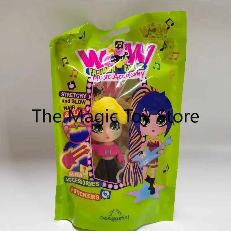 Фото Оригинальная коллекционная фигурка-модель WOW Fashion Girlz Music Academy с эластичными волосами для игр и декора рабочего стола №5