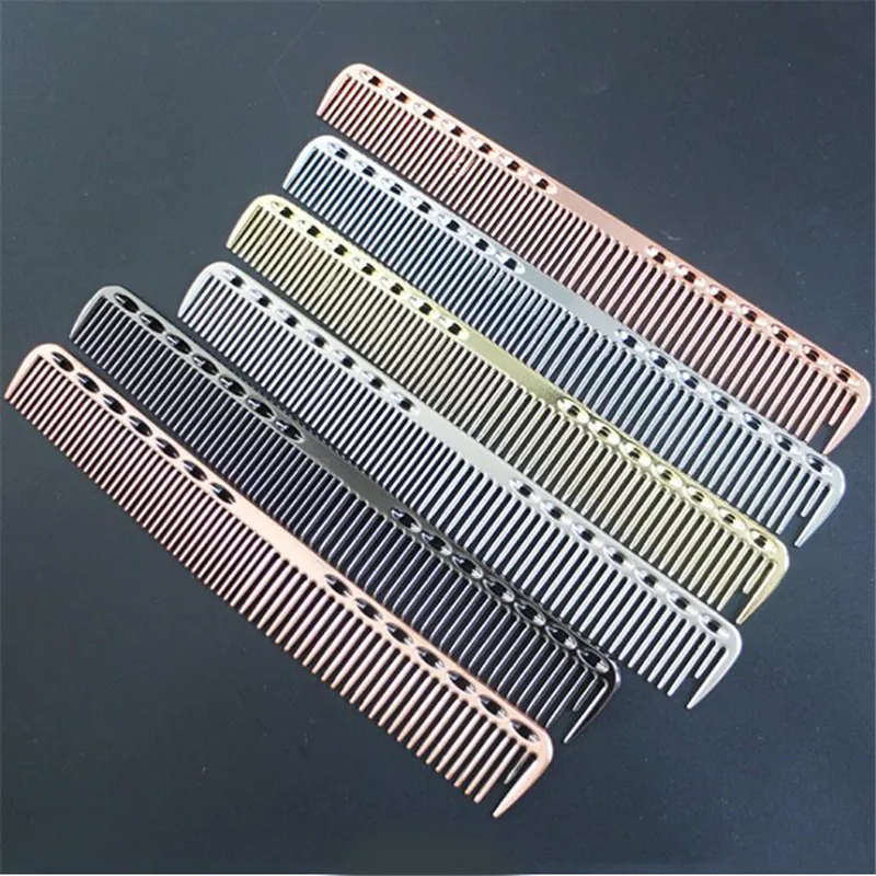 

1pc Anti-static Hair Comb Professional Goods for Hairdressers Iron Combs Haircut Comb Dying Hair Brush Barber Styling Salon Tool