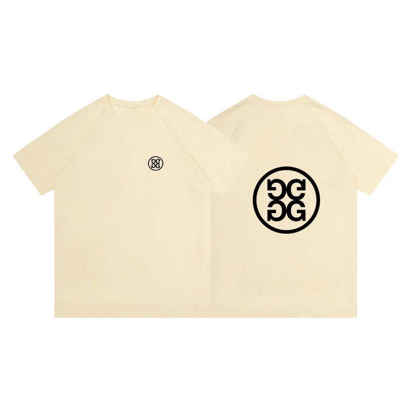 G4 Golf T-Shirt for Men Women 2023 Summer Cotton Golf Top Malbon Golf Bucket Hat Short Sleeve Fashion Couple Loose Golf Clothing