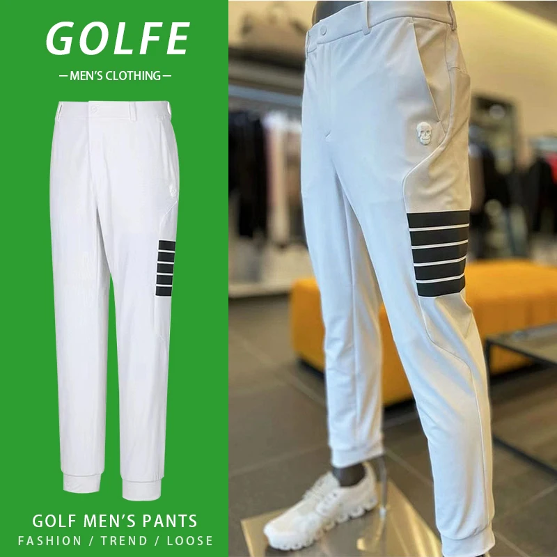 

Golf Men's Pants Versatile Summer Slim Fitting Golf Popular Sports Heavy Industry Pants