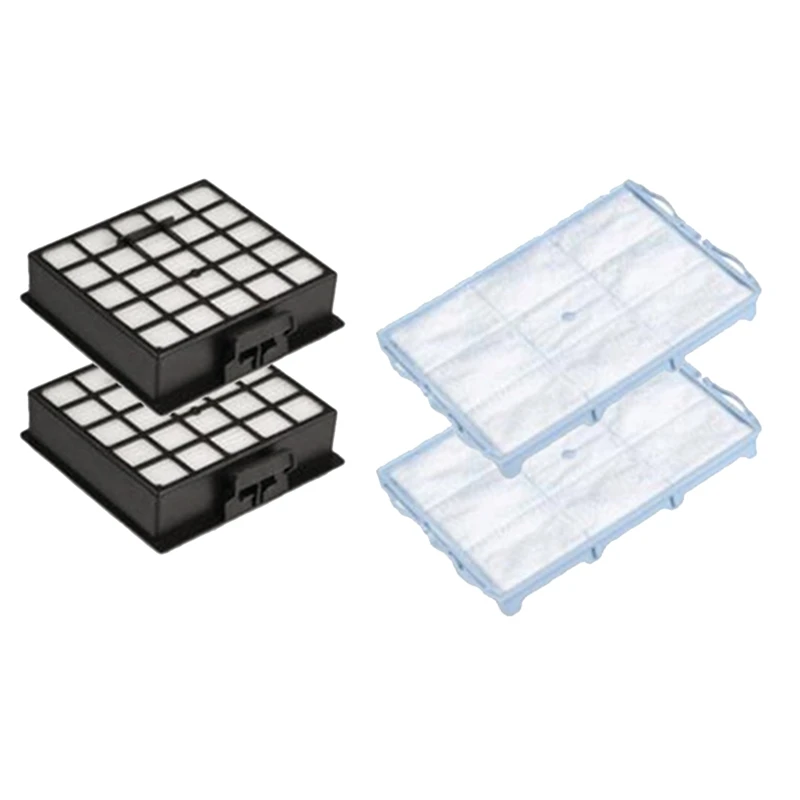 

Vacuum Cleaner Parts Kits (2Pcs Motor Filter + 2Pcs HEPA Filter) For BSGL VSZ BSD BSA Series BSG61831/01 BSGL2MOV21/09