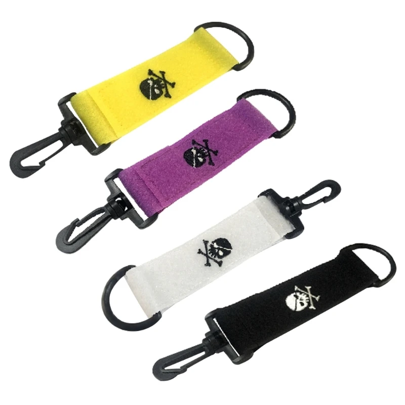 

Golf Towel Polyester with Carabiner Hook Magic Tape Cleaning Towel Balls Hands Cleans Clubs Double Sided Wiping Cloth