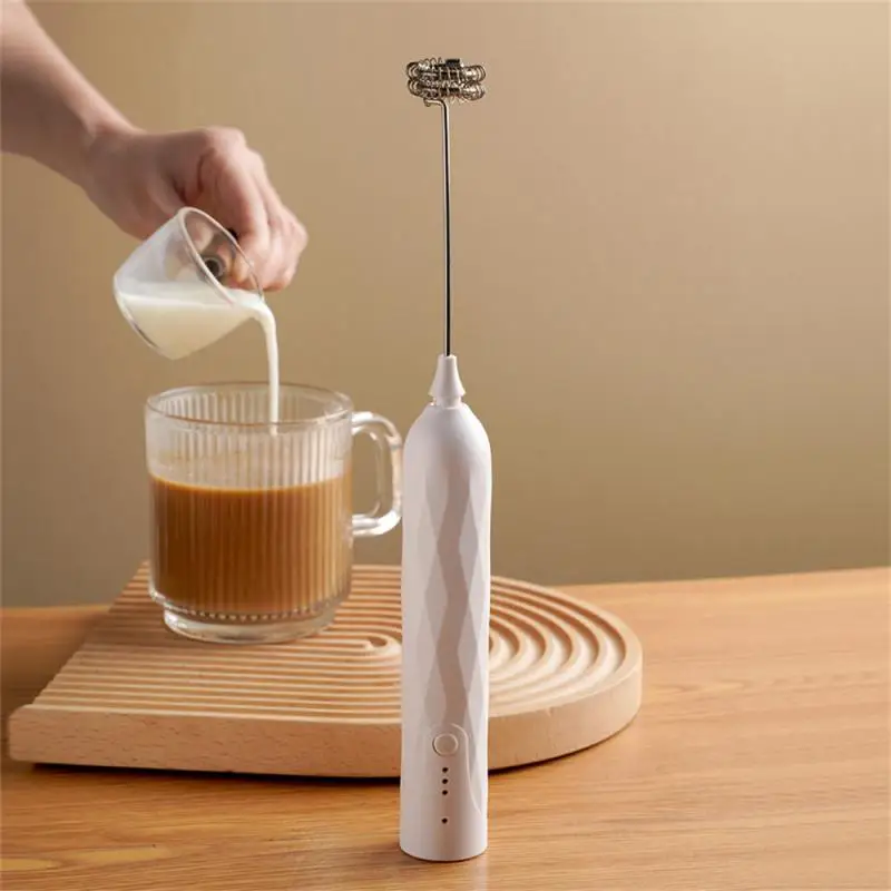 

Simple Style Egg Beater Electric Household Small Creative Blender Multifunctional Wireless Milk Coffee Milk Foamer