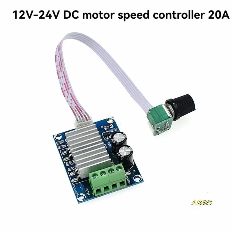 

Регулятор скорости двигателя постоянного тока с ШИМ 20А Регулятор скорости двигателя 20А Регулируемый переключатель регулирования температуры с затемнением