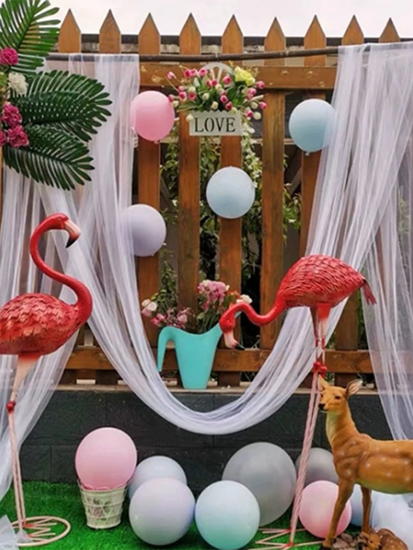 Декоративная органза для свадьбы 5/10 м