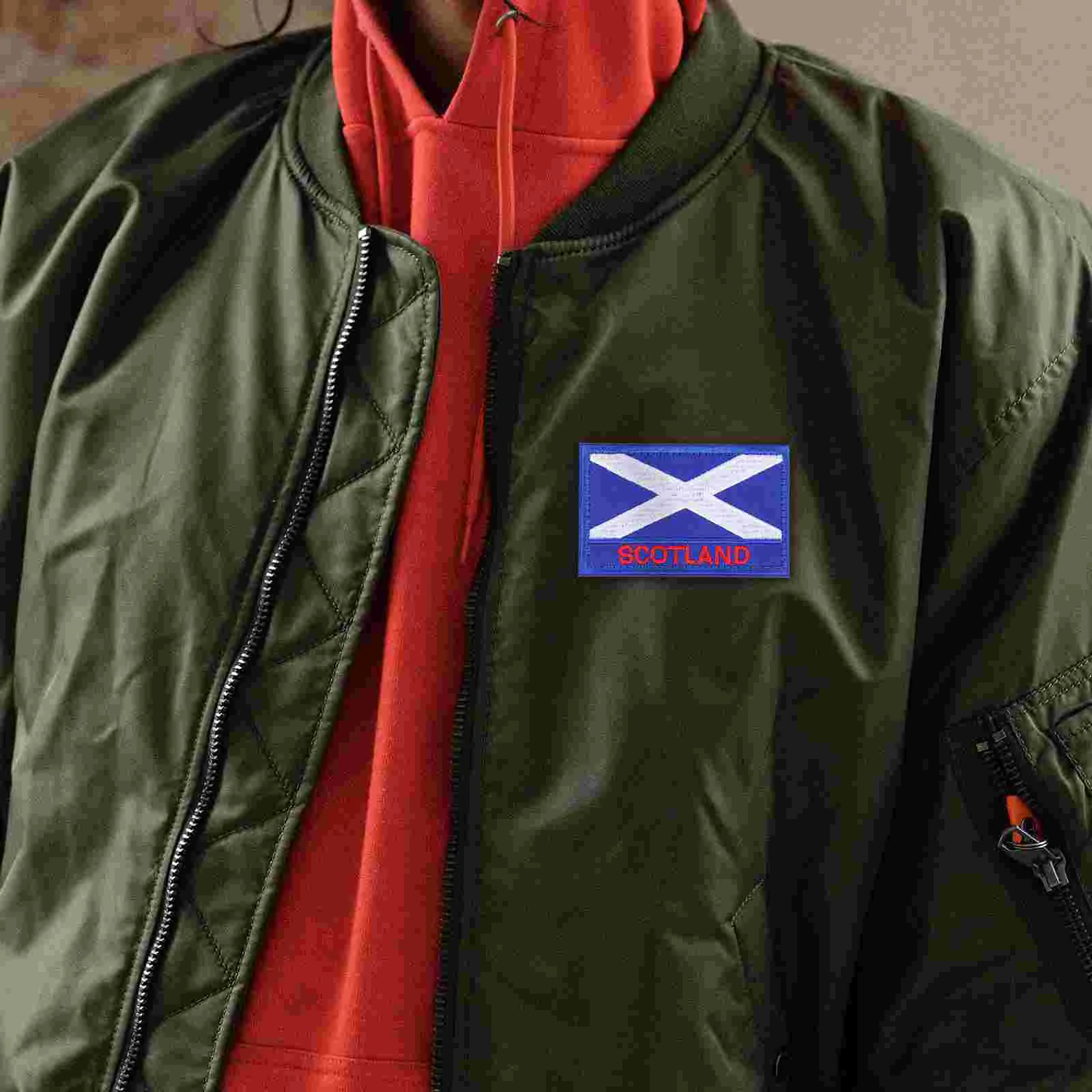 Вышитые нашивки с аппликацией Пришивные униформы шотландские наклейки удобный