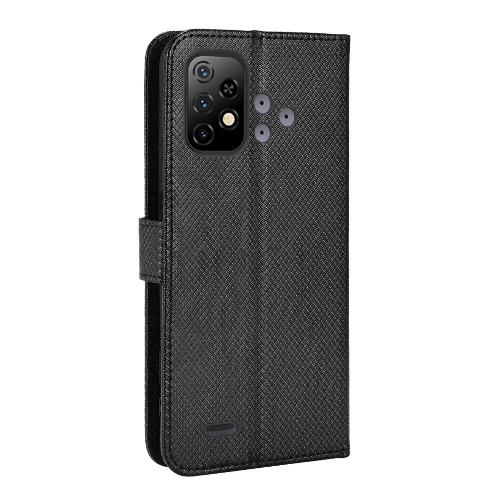 for umidigi bison x10 luxury flip diamond pattern skin pu leather wallet stand case for umidigi bisonx10 pro x 10 phone bag free global shipping