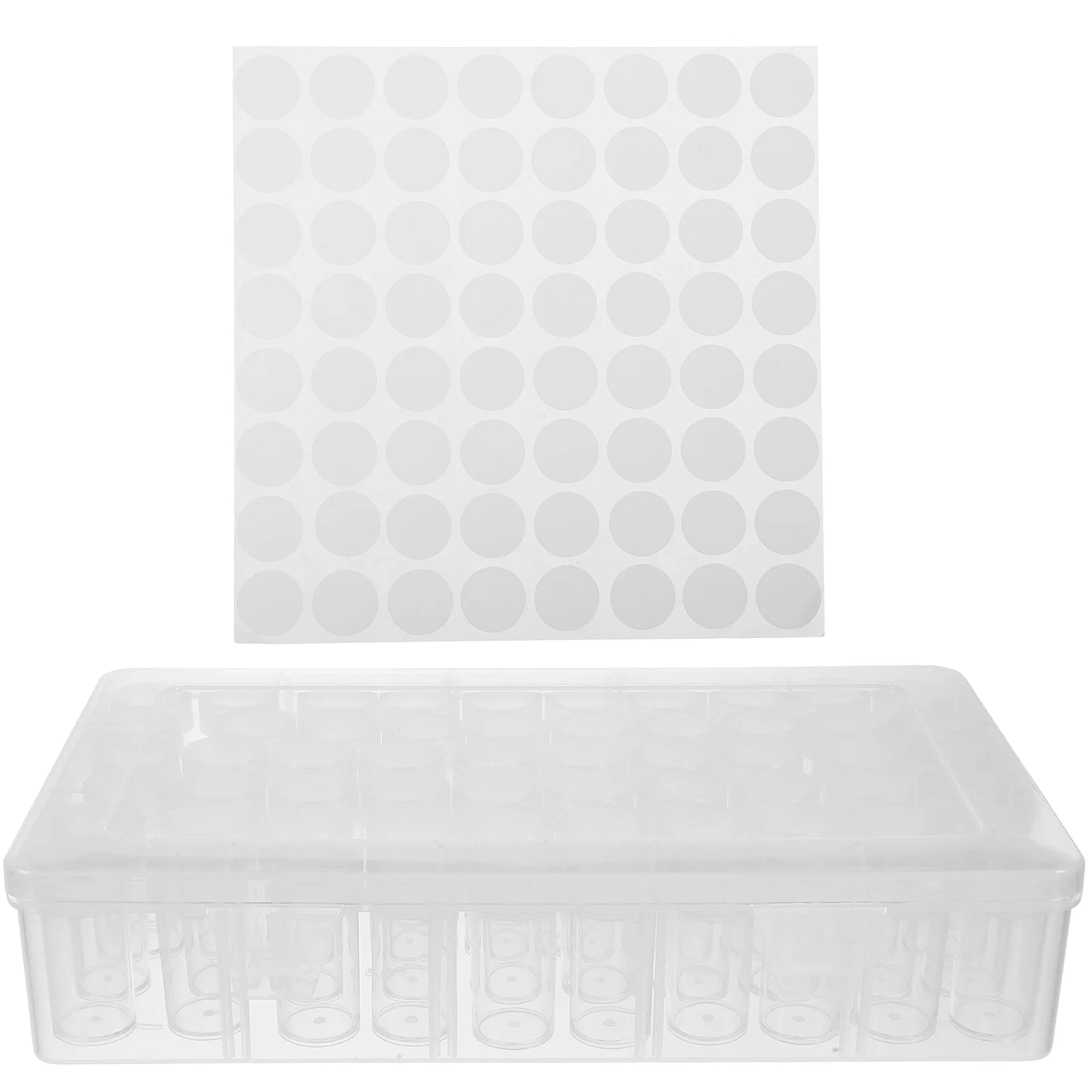 

1 Set Small Storage Box Plastic Reusable Storage Container Multi-function Small Box Seed Packing Box