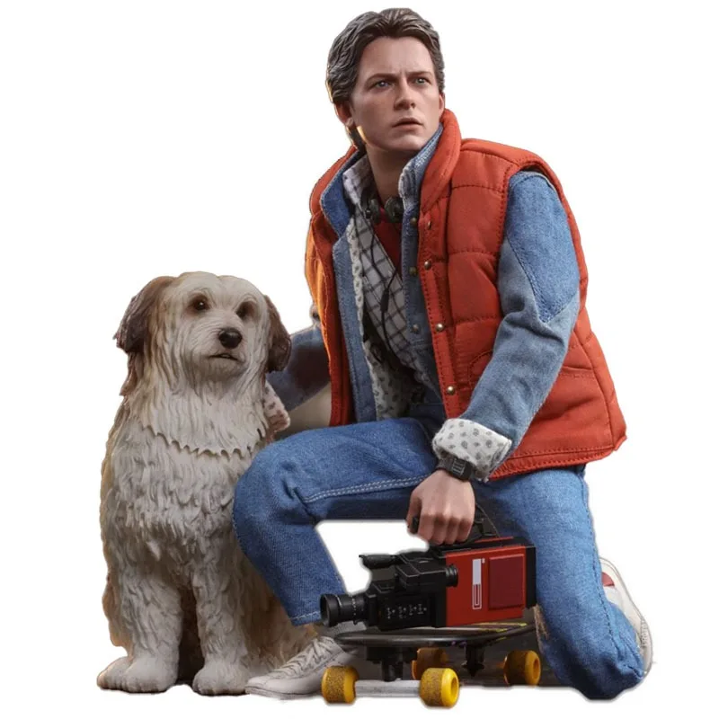 

Коллекционные аниме-фигурки Марти Мак мух и Эйнштейн коллекционные игрушки HotToys 1/6