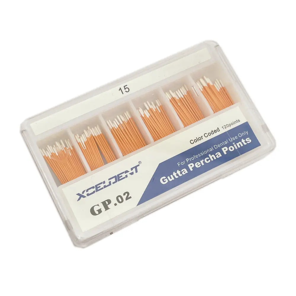1 коробка Dental Gutta Percha Point стоматологический впитывающий материал