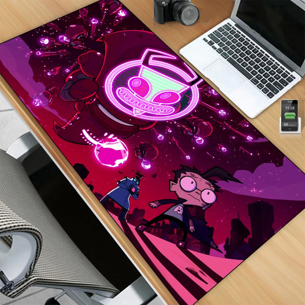 

Mouse pad desktop pad pc gamer accessories protector desktop gaming computer red silk color mouse pad keyboard pad lock edge