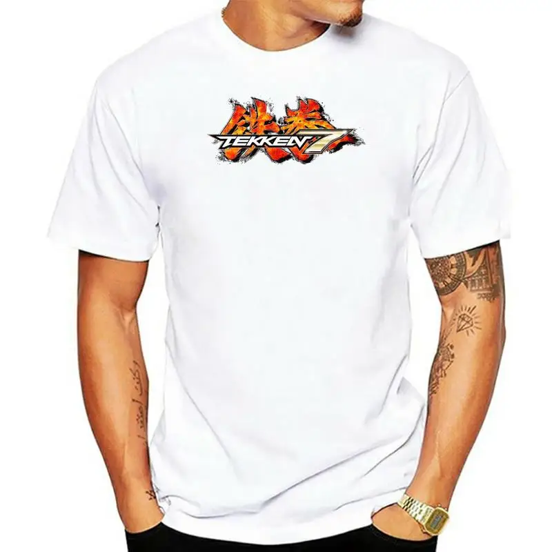 Tekken 7 LOGO Tee Cotton Men T-Shirt