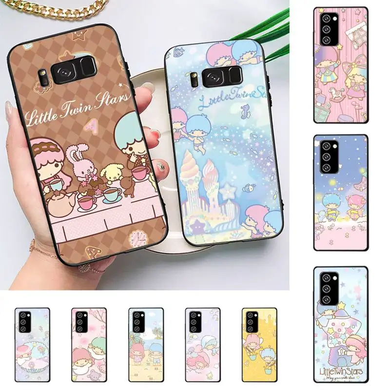 

Little T-Twin Stars Phone Case For Samsung Galaxy J4 plus J6 J5 J72016 J7prime cover for J7Core J6plus