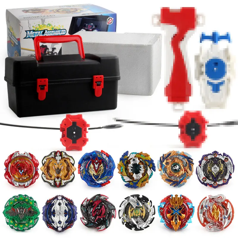 Фото Beyblade Burst с пусковым устройством Арена Бей блейд игрушка полный набор Toupie Металл Бей Мальчики Дети №1