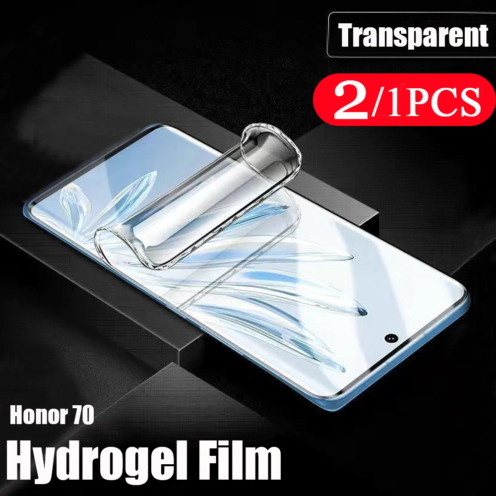 

2/1Pcs hydrogel film For Honor Magic 3 4 lite protective film For Honor 70 pro plus 50 60 SE 9D screen protector soft full cover