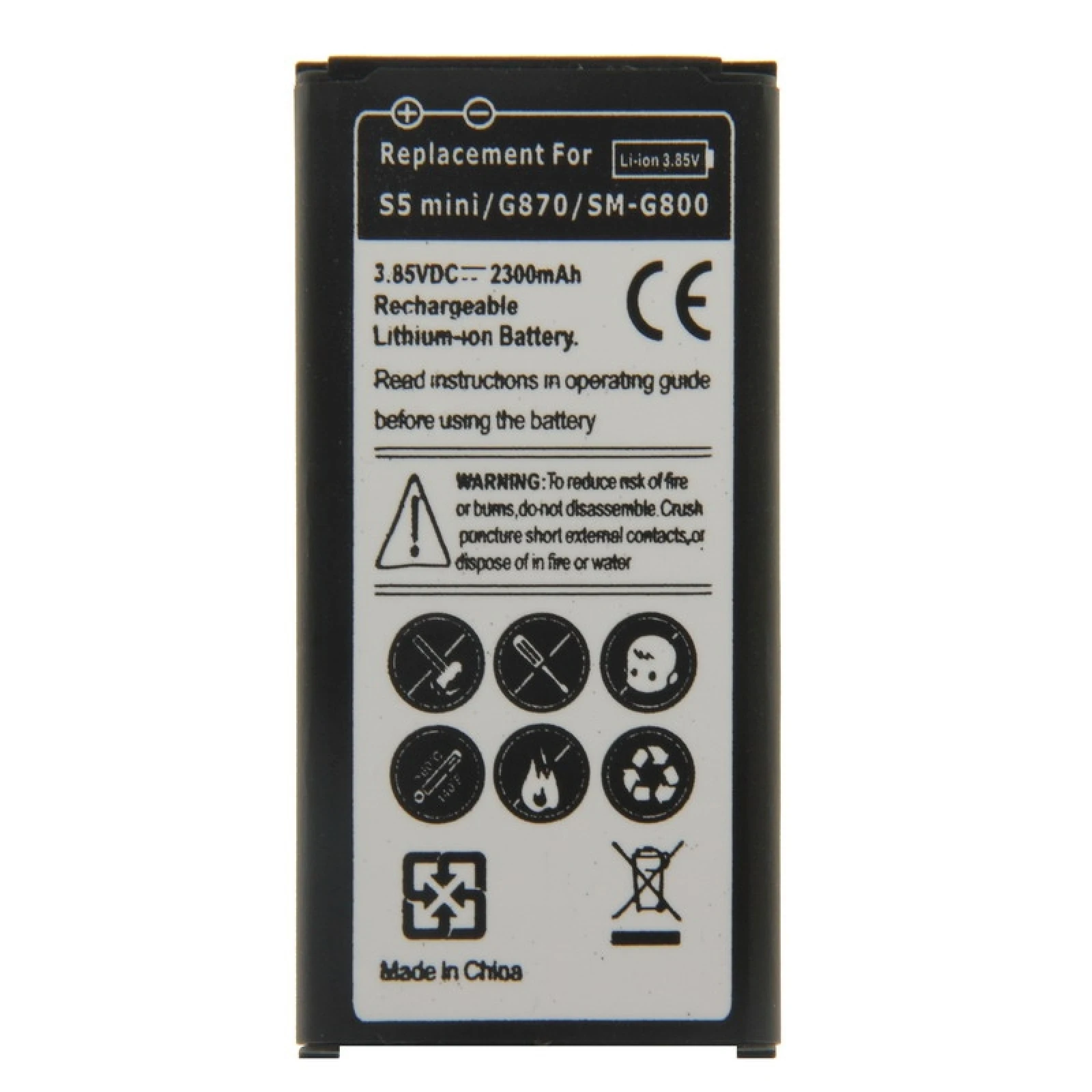 

New Rechargeable Li-ion Battery for Galaxy S5 mini
