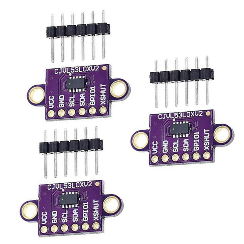 

VL53L0X Time-Of-Flight (Tof) Ranging Sensor Breakout 940Nm GY-VL53L0XV2 Distance Module I2C IIC