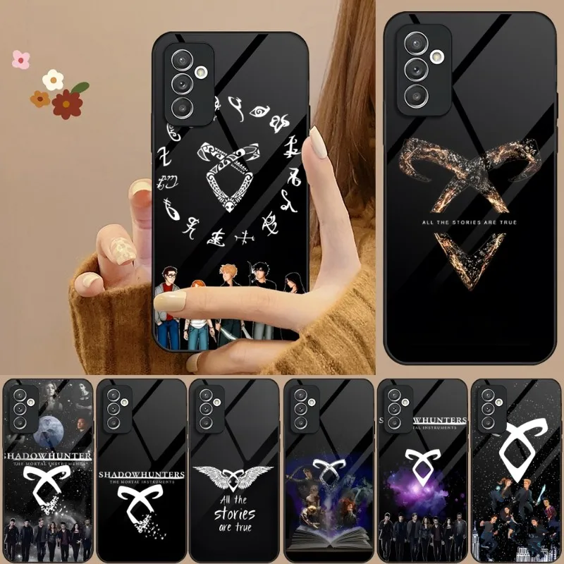 

Shadowhunters Phone Case Tempered Glass For Samsung S20 S21 S22 S30 Pro Ultra Plus S7Edge S8 S9 S10E Plus Funda Cover