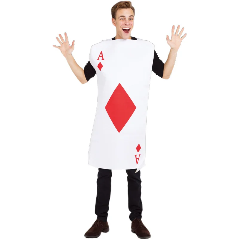 

Cosplay Poker Roleplaying Costumes For Adult Party Prom Props