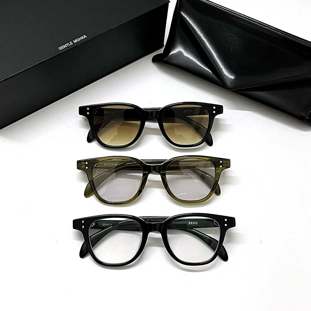 

Korea GM Brand GENTLE Dadio Optical Round EyeGlasses Frames For Women Men Monster Reading Myopia Prescription eyeglasses UV400
