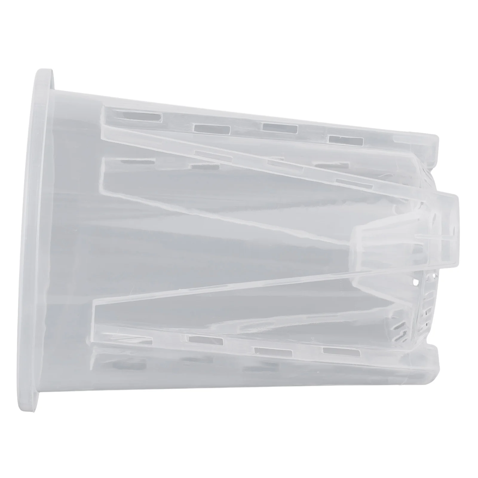 Пластиковый цветочный горшок пластиковый цветок с углублением прозрачный для